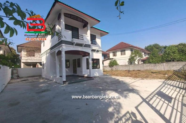 บ้านเดี่ยว หมู่บ้าน พรธิสาร 6 (เลียบคลอง 7) เนื้อที่ 110 ตรว.ใกล้โลตัส รังสิต คลอง7 ถนนรังสิต-นครนายก ตำบลบึงบอน อำเภอหนองเสือ จังหวัดปทุมธานี 4