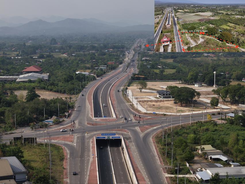 ที่ดินเปล่า ติดถนนใหญ่ จังหวัดเชียงใหม่ 1