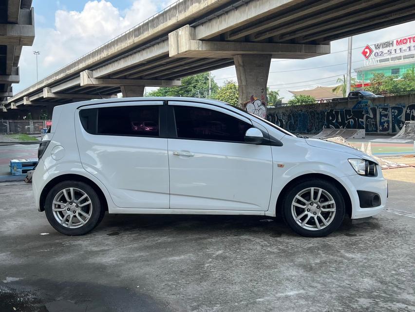 ขายรถ Chevrolet Sonic 1.4LT ปี 2013 สีขาว เกียร์ออโต้ 8