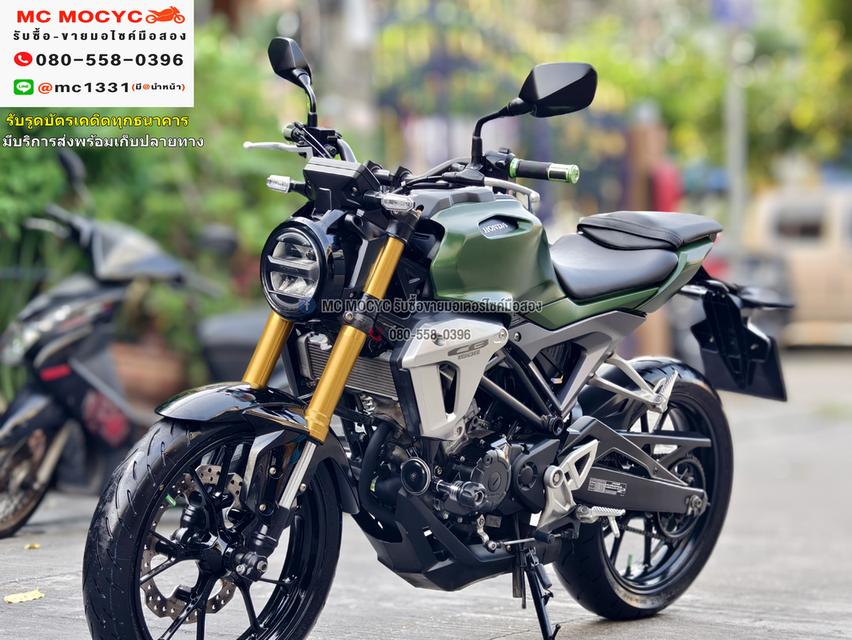  CB 150R 2018 สีเขียวหายาก วิ่ง6000โล กุญแจแท้2ดอก บุคเซอวิสครบ รถบ้านแท้มือเดียว เครื่องท่อเดิมๆ   No819    2