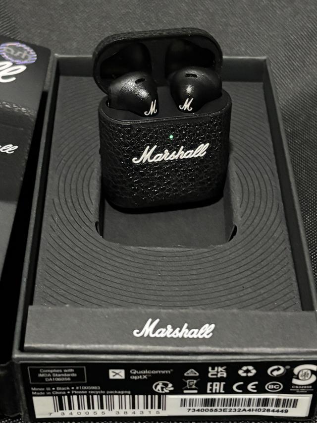 (มือสอง) Marshall Minor III ของแท้จาก Power Buy สภาพดี แบตอึด 5-6 ชม. 7