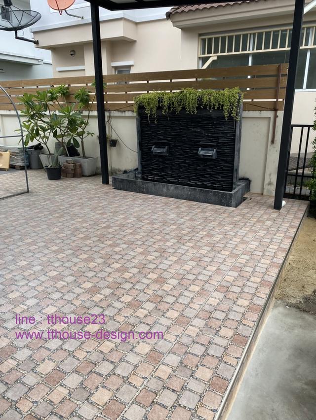 รับเหมา ต่อเติม โครงหลังคา กันสาดห้องครัวเทพื้นปูกระเบื้อง โทร 0950920028 รูปที่ 20