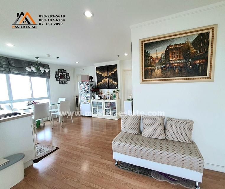 คอนโด LPN Ville แจ้งวัฒนะ-ปากเกร็ด ห้องใหญ่ 2 นอน ห้องมุมวิวพระอาทิตย์ตกสะท้อนแม่น้ำเจ้าพระยา สวย พร้อมอยู่ เฟอร์นิเจอร์ครบ กลางคืนห้องกระจกชมดาว 12