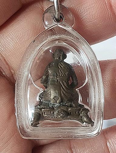 หล่อลาภยศ หลวงปู่หลิว วัดไร่แตงทองปี2537(นวะโลหะ) 2