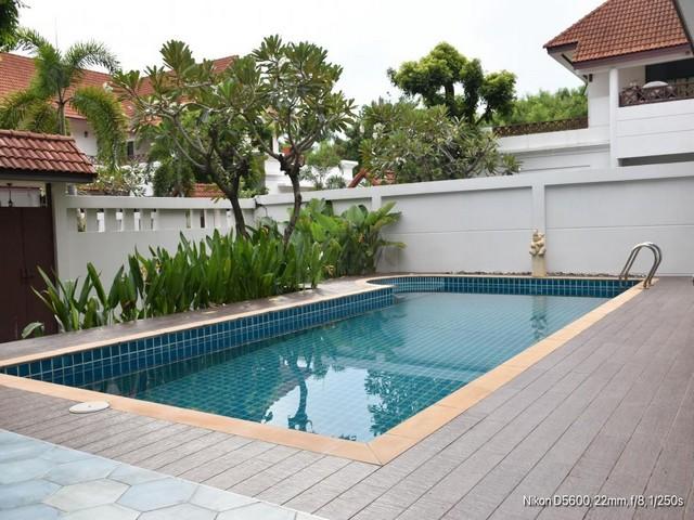 ให้เช่าบ้านเดี่ยว 2 ชั้น 100 ตรว. 4 ห้องนอน พร้อมสระว่ายน้ำส่วนตัว ซอยศูนย์วิจัย พระรามเก้า เลียบด่วน ใกล้โรงพยาบาลกรุงเ 2