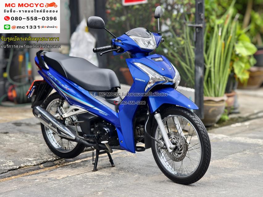 Wave 125i 2018 สตาดมือ เครื่องเดิมเสียงเงียบ ใช้งานได้ปกติ มีเล่มเขียวชุดโอนให้ครบ NO1206   3
