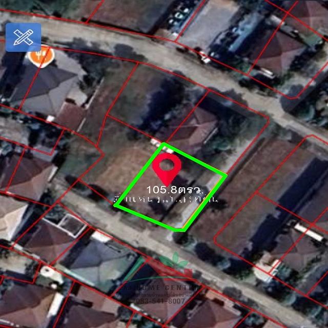ขายที่ดินเปล่าในโครงการ ดีฮาบิแทต ราชพฤกษ์ ขนาด105.8ตรว. แปลงมุม ถมแล้ว 6