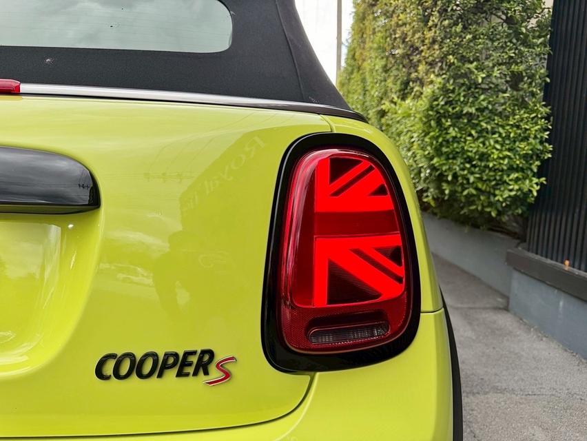รหัสรถ AP83 Mini Cooper s Convertible รุ่นพิเศษ Sidewalk Edition ปี 2022 สี Zesty Yellow รูปที่ 9