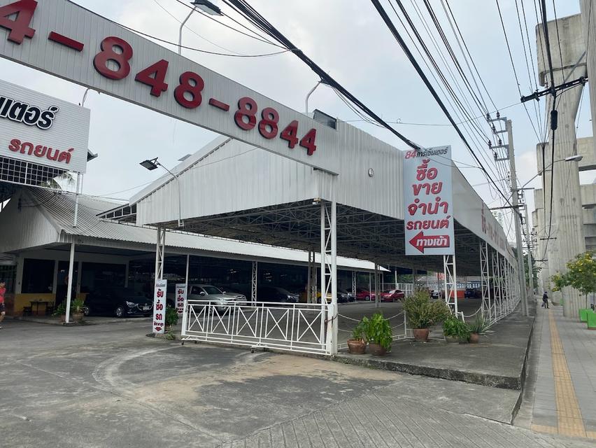 ให้เช่าที่ดิน 600 ตรว. หน้ากว้างประมาณ 70 เมตร ริมถนนรัชดา-ท่าพระ พร้อมโครงสร้างอาคารออฟฟิต ใกล้สี่แยกท่าพระ/เดอะมอลล์ท่าพระ 1