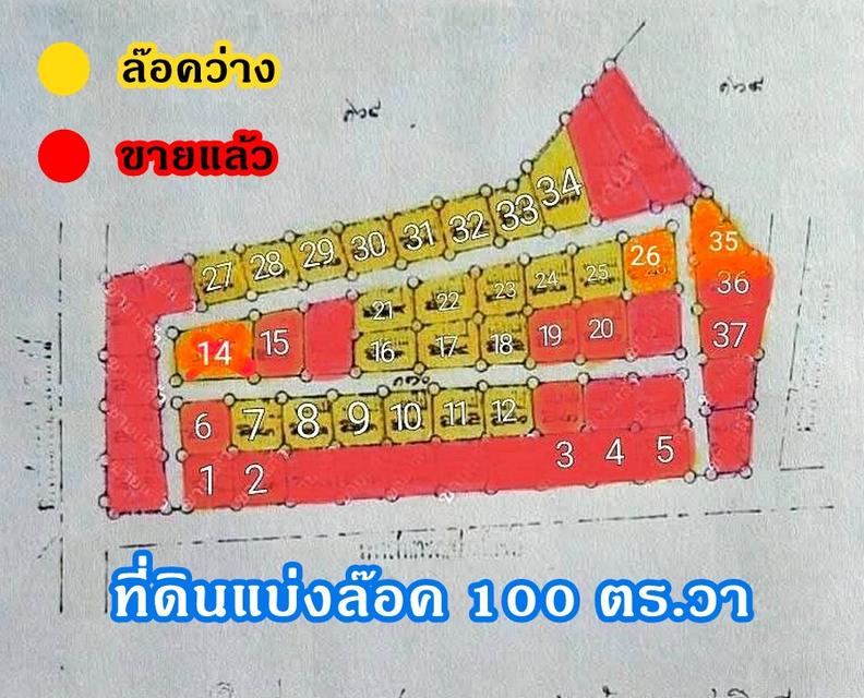 ขายที่ดินแบ่งล๊อค 100 ตารางวา (โซนพัทยา แหลมฉบัง) ตำบลตะเคียนเตี้ย บางละมุง ชลบุรี เพียงแค่ 3 กม. ถึงถนนสุขุมวิท 2