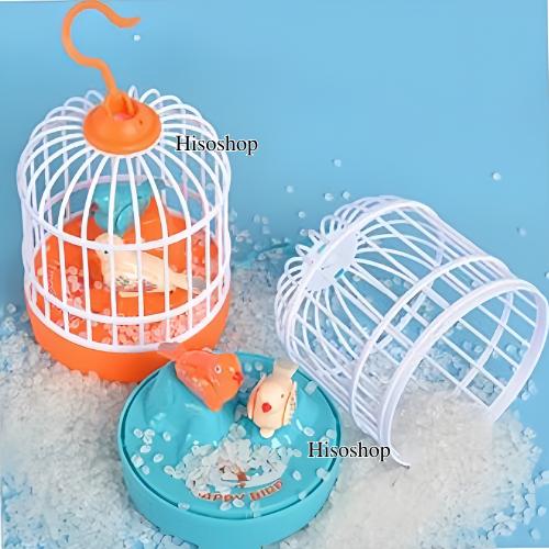 Mini Birdcage Acoustic Toy ของเล่นกรงนกแก้วสุดน่ารัก มาพร้อมระบบตอบสนองเสียงอัตโนมัติ และแสงไฟหลากสี ช่วยเสริมพัฒนาการด้านการฟังและจินตนาการของเด็ก 9