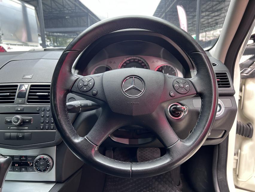 ขายรถ Benz C230 2.5 W204 Avantgarde ปี 2008 สีขาว เกียร์ออโต้ รูปที่ 13