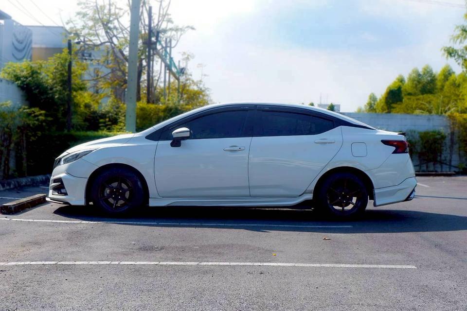 รหัสรถ QT6246 Nissan almera 1.0 VL เกียร์ Auto สีขาว ปี 2021 6