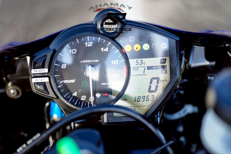 2021 Yamaha yzf-r6 น้ำเงิน รถปี 2021 รถสวย มือเดียว ของแต่งท่วมๆ 16