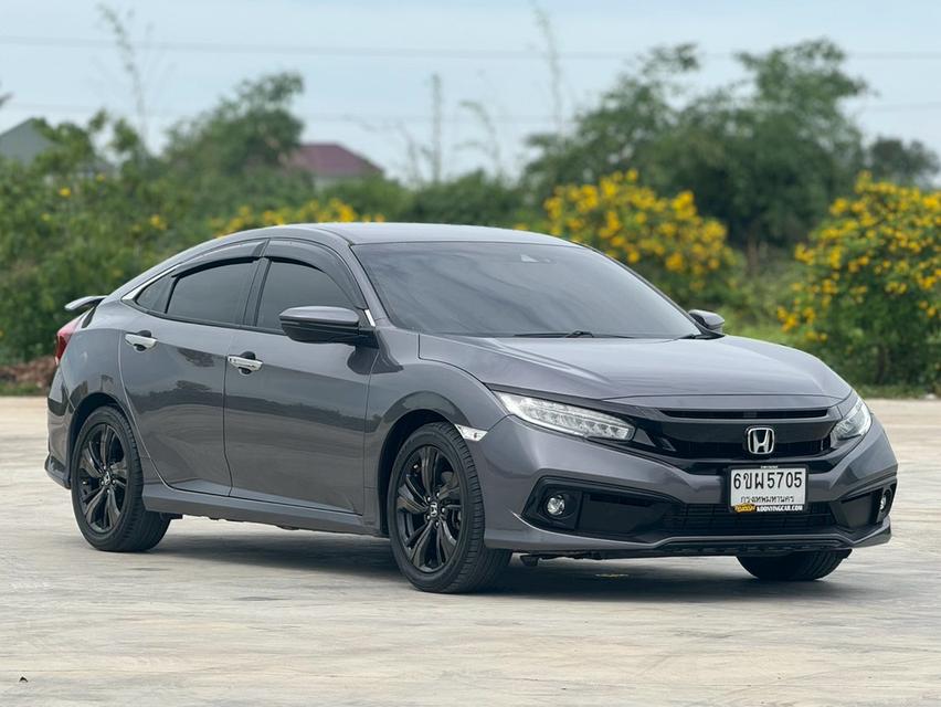 HONDA CIVIC FC  1.5 RS TURBO (MNC)  TOP ปี 2019 สีเทา  เกียรออโต้  2