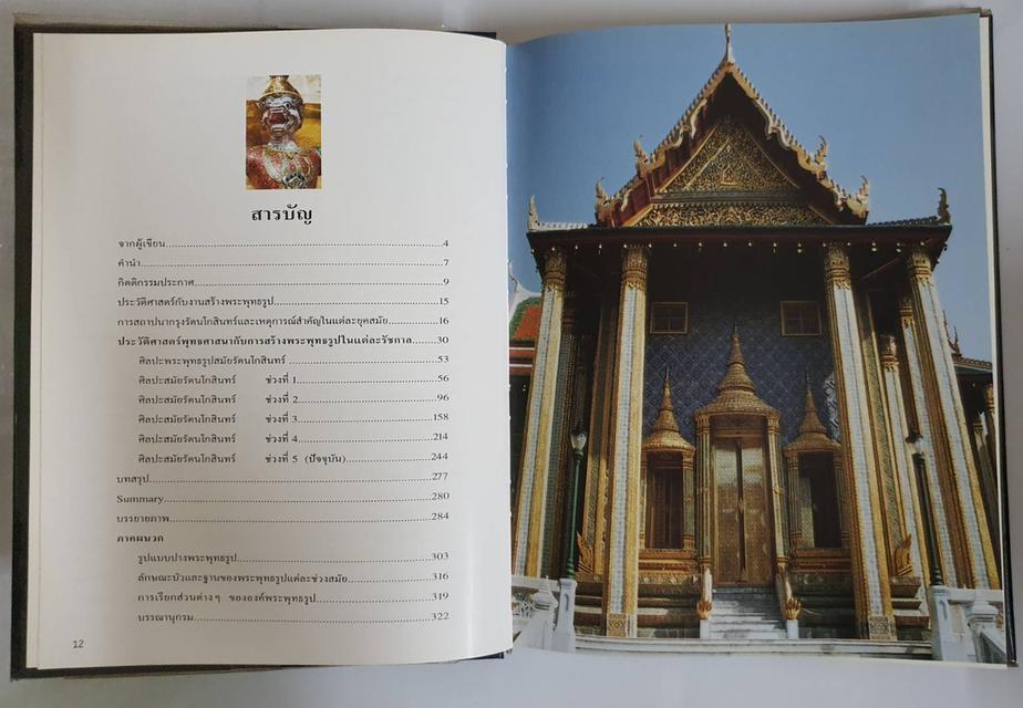หนังสือพระพุทธรูป สมัยรัตนโกสินทร์ โดยสมเกียรติ โล่ห์เพชรัตน์ มือสอง สภาพสมบูรณ์ 6