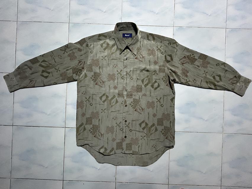 ðĨ VINTAGE 90s! āđāļŠāļ·āđāļāđāļāļīāđāļ Paris āļĨāļēāļĒāļāļĢāļēāļāļīāļāļāļāđāļāđāļē Abstract āļāđāļēāļāļĢāļīāđāļ§āļāļīāđāļāļāļąāļ§ āļŠāļ āļēāļāļāļĢāļīāļ ðĨ āļĢāļđāļāļĒāđāļāļĒāļāļĩāđ 3