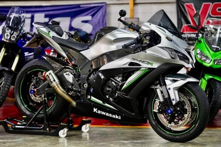 Kawasaki ninja zx6r สีสวย 3