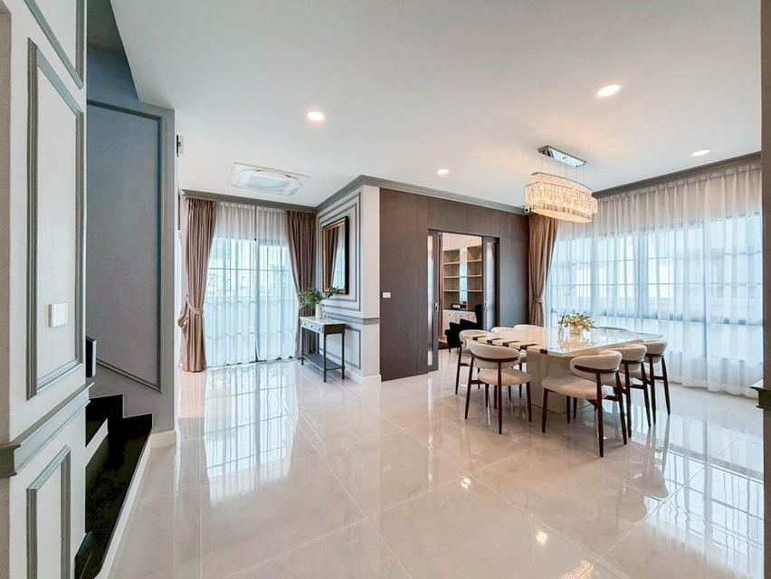 ขาย-ให้เช่า บ้านเดี่ยว The City bangna 2 ติดทางด่วนกาญจนาภิเษก ใกล้ เมกาบางนา เฟอร์ครบ 105 ตรว 2 ชั้น 4