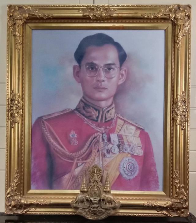 232.ภาพพิมพ์พระบรมสาทิสลักษณ์ ในหลวงรัชกาลที่9