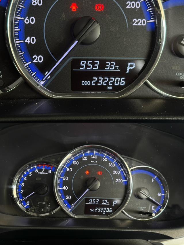 รถบ้าน สีแดงตัวท๊อป Toyota Yaris 1.2G เครดิตดีฟรีดาวน์ได้ รูปที่ 14
