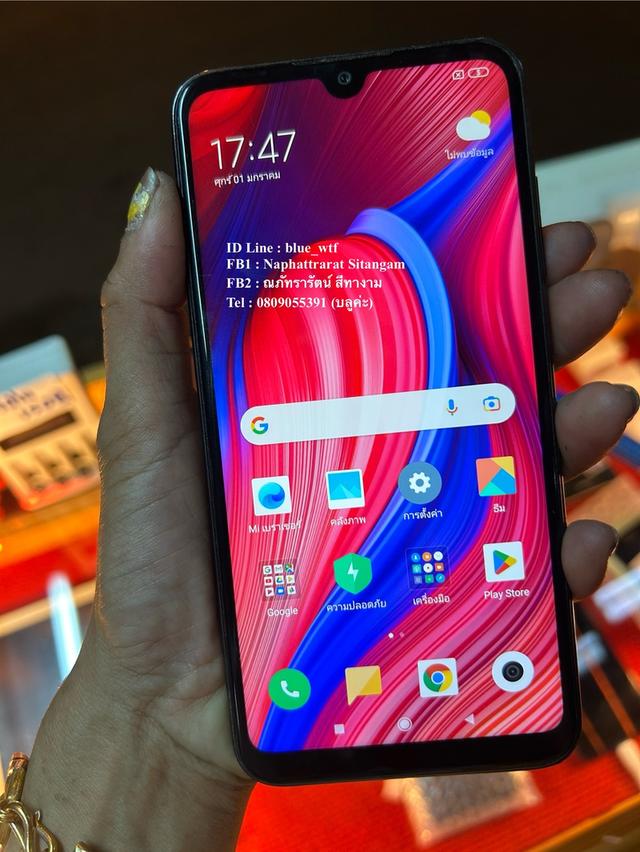 Xiaomi Mi Play จอ5.84นิ้ว Rom64 Ram4 กล้องคู่ ใช้งานปกติ ได้ทุกซิม
