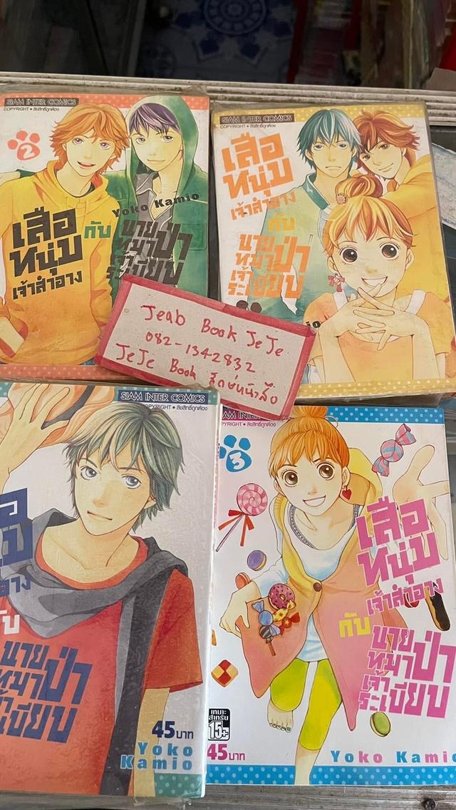 หนังสือการ์ตูน เสือหนุ่มเจ้าสำอาง กับ นายหมาป่าเจ้าระเบียบ 1-6 จบ 2