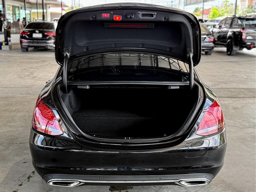 รหัสรถ WRT5081 2019 BENZ C-CLASS, C300e AVANTGARDEW205 จดทะเบียนปี 2020 สีดำ เบนซิน/ไฟฟ้า 18