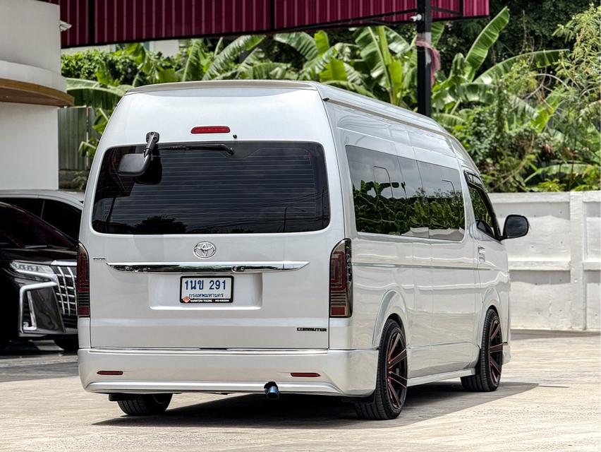 รหัสรถ WRT291 2017 TOYOTA COMMUTER 3.0 D4D โฉมปี05-19 สีเทา ดีเซล เกียร์ออโต้ VIP เต็ม 4