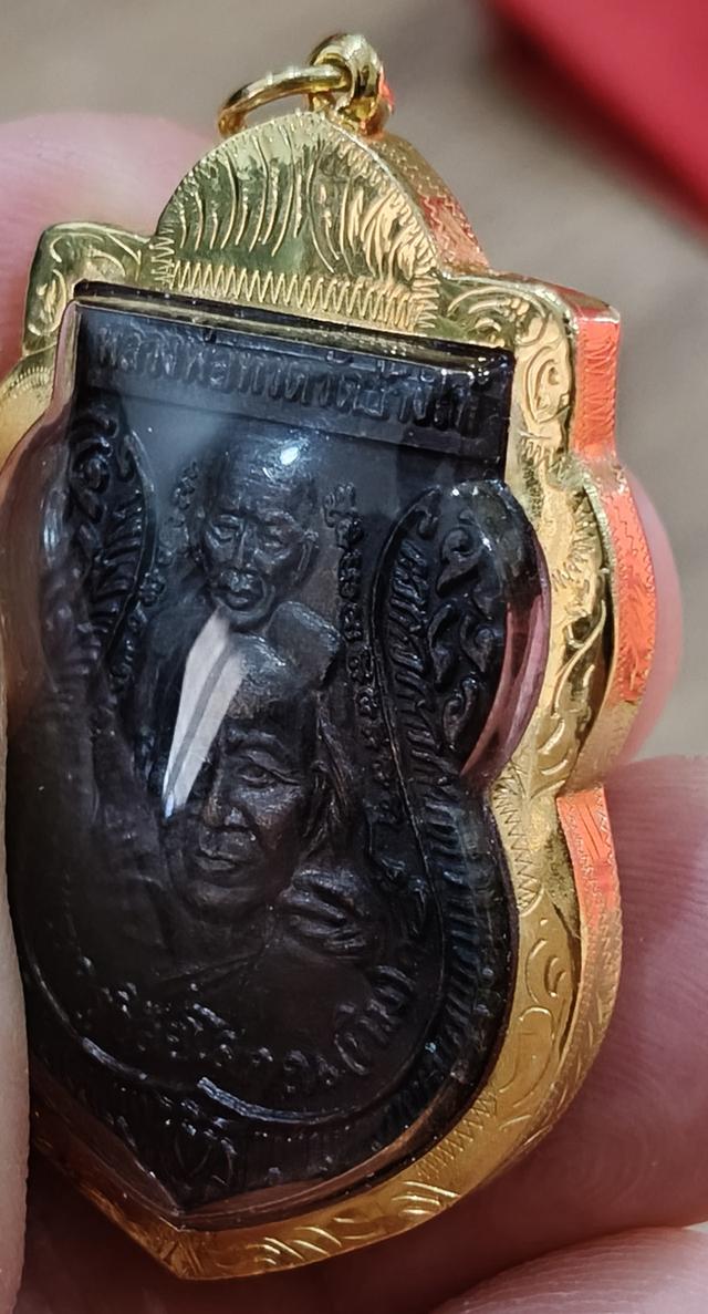 เหรียญพุฒซ้อนปี2539 เลี่ยมทอง