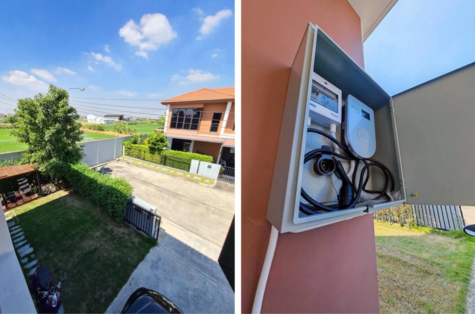 บ้านเดี่ยวแปลงมุมให้เช่า 56 ตร.วา โครงการ เดอะ ริคโค้ เรสซิเดนซ์ วงแหวน-หทัยราษฎร์ ใกล้ตลาดมารวย 3