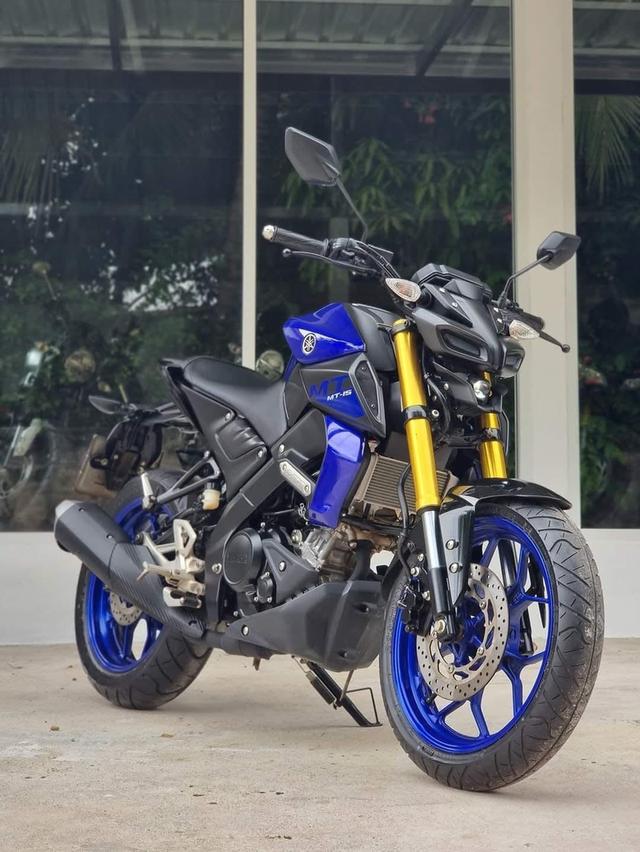 Yamaha MT15 สีน้ำเงิน ปี 2022