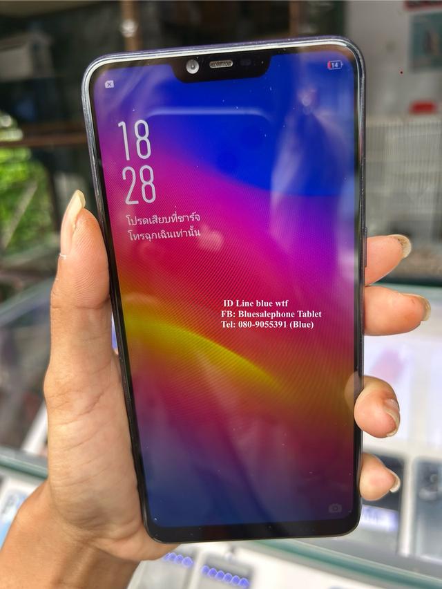 OPPo A3s จอ6.2นิ้ว 4G 2ซิม สภาพสวย ใช้งานปกติ โหลดแอพได้ ได้ทุกซิม