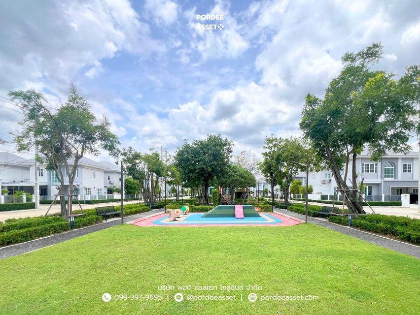 ขาย!!! บ้านแฝดสไตล์บ้านเดี่ยว ชวนชื่น พาร์ค ปิ่นเกล้า-กาญจนา (ขนาด 36 ตร.ว.) ซ.วัดพระเงิน บางกรวย นนทบุรี  : Chuan Chuen Park Pinklao-Kanchana 17