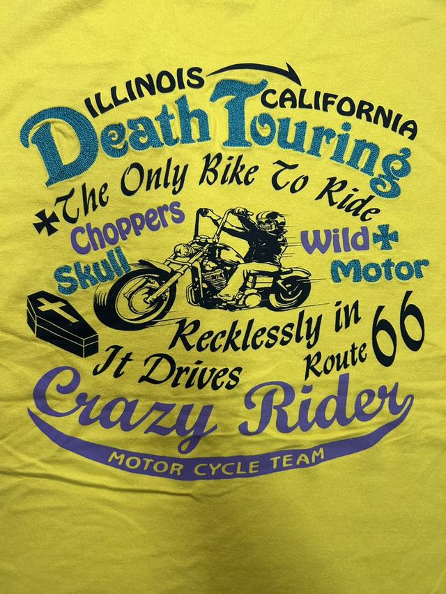 ⚡ [Full Option] INFINITY Biker Tee - งานปักลูกโซ่ หน้า-หลัง เต็มระบบ! 🏍️ รูปที่ 8