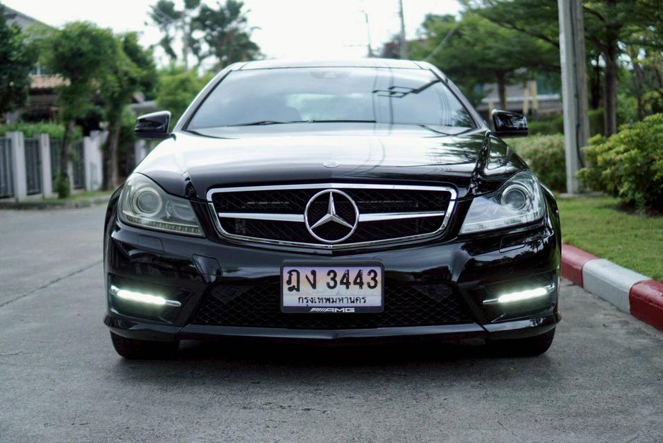Benz C180 COUPE AMG Sport 2013 สีดำ รูปย่อยที่ 2