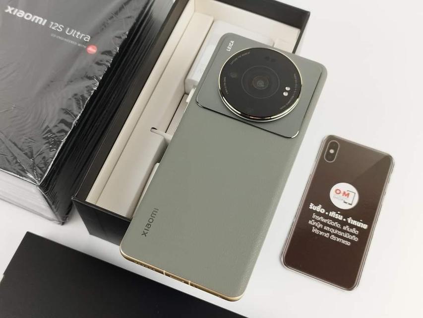 ขาย/แลก Xiaomi 12S Ultra 12/256GB สี Fir Green รอมจีน Snapdragon8+ Gen1 สภาพสวยมากๆ แท้ ครบกล่อง เพียง 31,900 บาท 3
