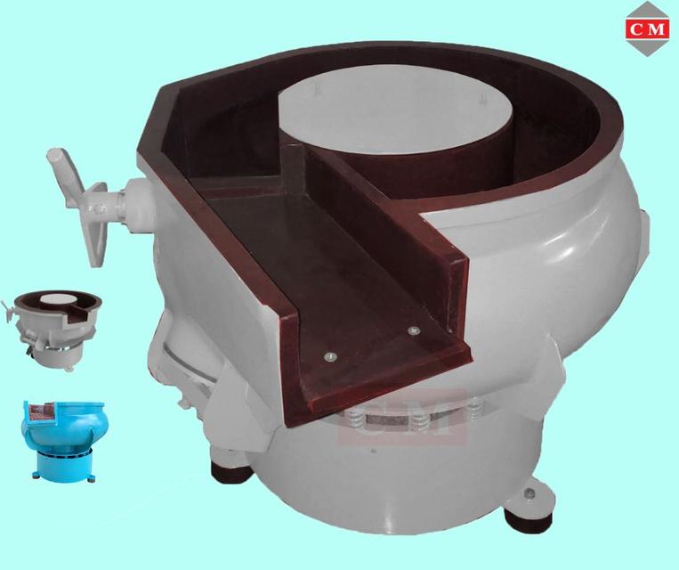 เครื่องขัดผิวโลหะแบบเขย่า (มีสะพานแยกชิ้นงาน)  หินขัดชนิดต่างๆ น้ำยาขัดเงา/ C M INTERSUPPLY LTD., PART