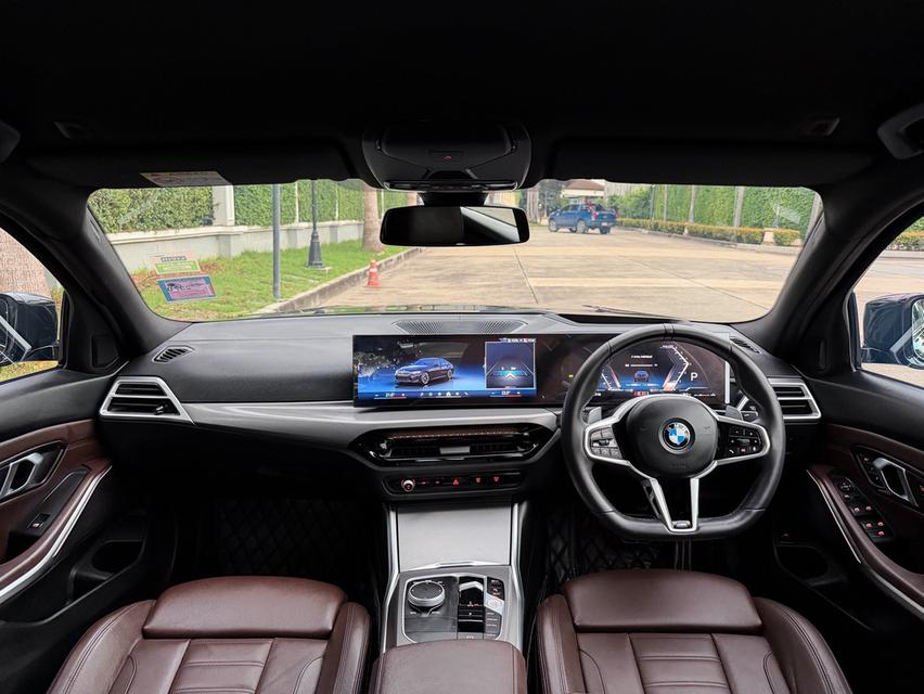 BMW 320d M-sport LCI2 ปี 2025 สีดำ โฉมใหม่ เจ้าของเดียว BSI วารันตี ถึง 2030 รูปที่ 9