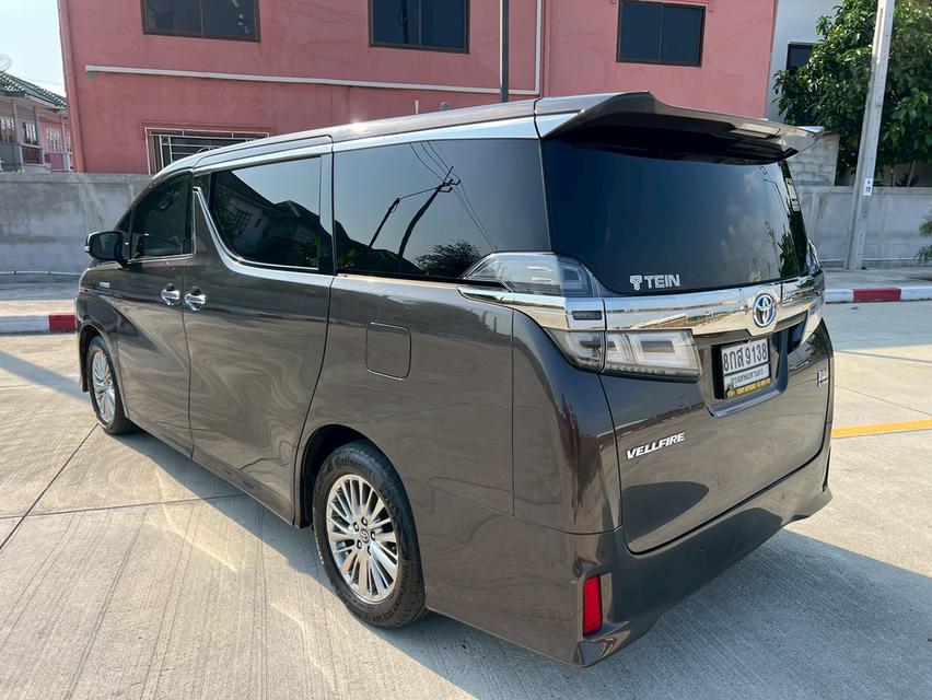 Toyota Vellfire 2.5 Hybrid E-Four ZR G Edition ปี 2019 ตัวท๊อปสุด สีน้ำตาล รถมือเดียวป้ายแดง รูปที่ 4