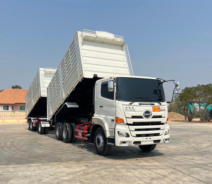 HINO FM2P 380 เเรง ดั้มเกษตรเเม่ลูก