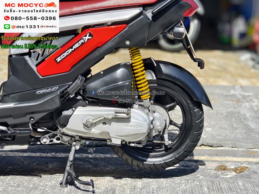 Zoomer x 2013 เครื่องท่อเดิมเสียงเงียบ ใช้งานได้ปกติ มีเล่มเขียวชุดโอนให้ครบ NO1161 10