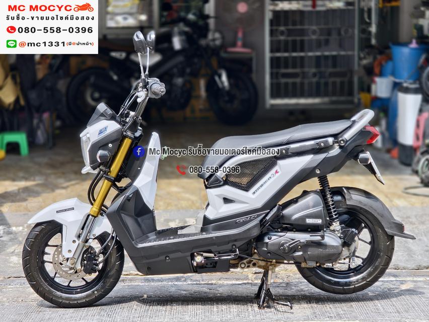 Zoomer x 2016 เลขไมล์10000โล รถบ้านแท้มือเดียว มีเล่มชุดโอนครบ No1392 รูปที่ 4