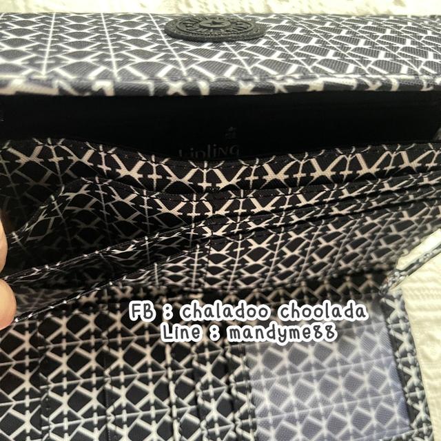 (พร้อมส่ง/ของแท้ค่ะ💯🐒) กระเป๋า Kipling money land signature print รูปที่ 6