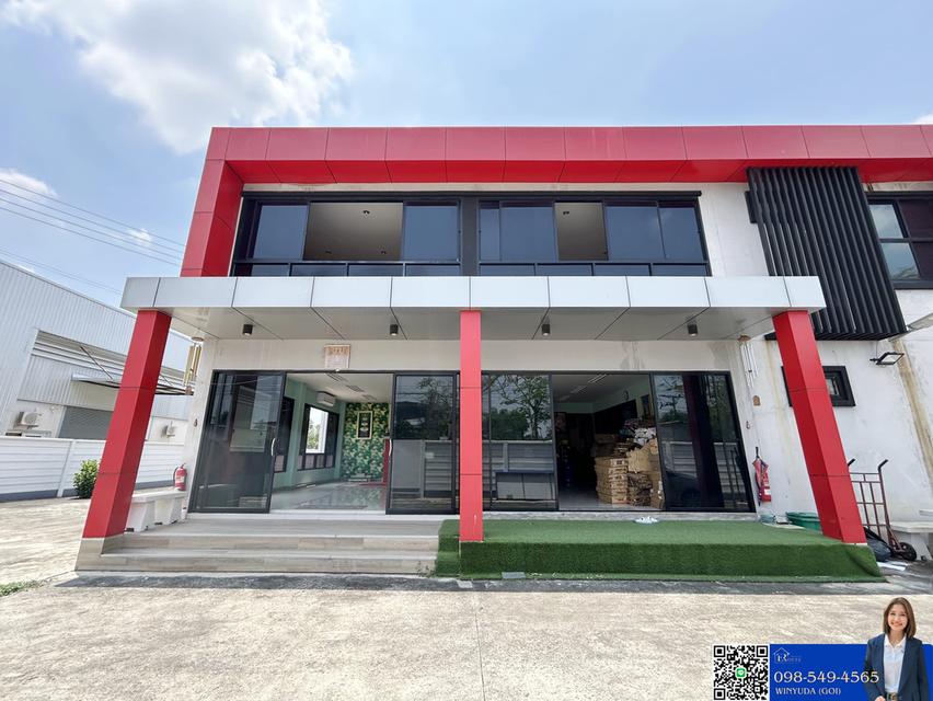 ขายโกดัง/โรงงาน พร้อมออฟฟิศ แปลงมุม ต.นราภิรมย์ อ.บางเลน จ.นครปฐม 4