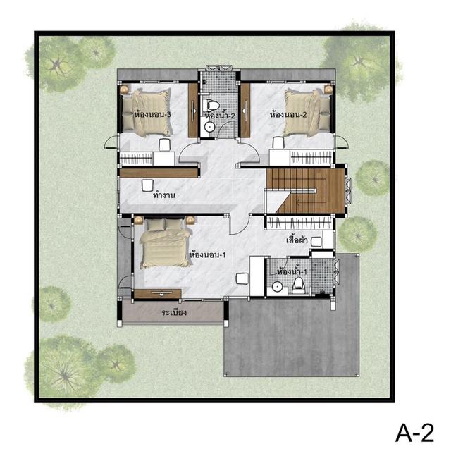 NEW! บ้านเดี่ยว 2 ชั้น - ในเมือง จ.นครศรีธรรมราช 2