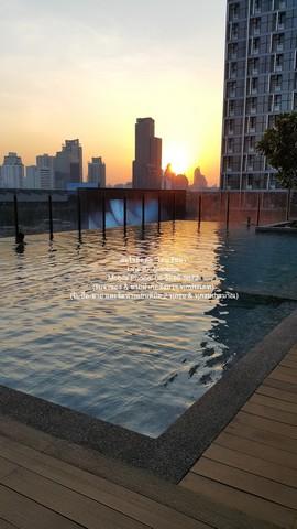 condo. ริทึ่ม อโศก 2 Rhythm Asoke 2 28 ตรม 18000 BAHT ไม่ไกลจาก MRT พระราม 9 ทำเลสวย เป็นคอนโดหรูที่มีการตกแต่งภายในใหม่ 3