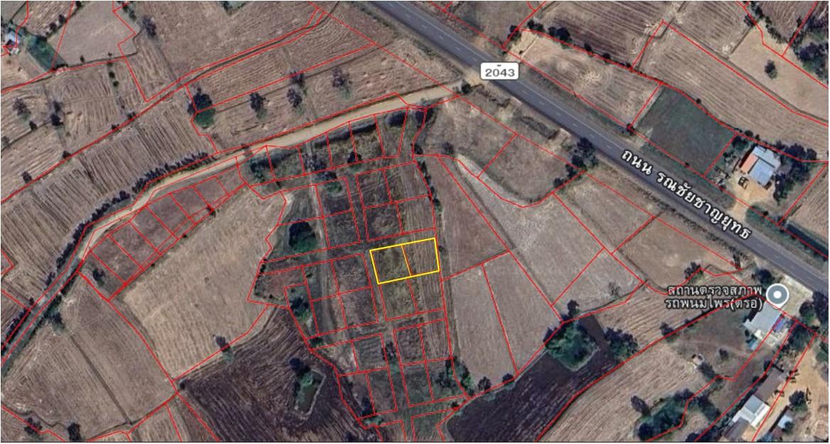 !!!ขายด่วน!!! ที่ดินเปล่า 2 แปลงติดกัน เนื้อที่ดินรวม 200.0 ตารางวา (แปลงละ 100.0 ตารางวา) ต.สระแก้ว อ.พนมไพร จ.ร้อยเอ็ด #Pnw0001 2