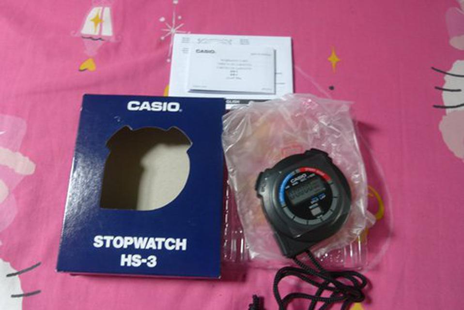   นาฬิกาจับเวลา คาสิโอ Casio 4