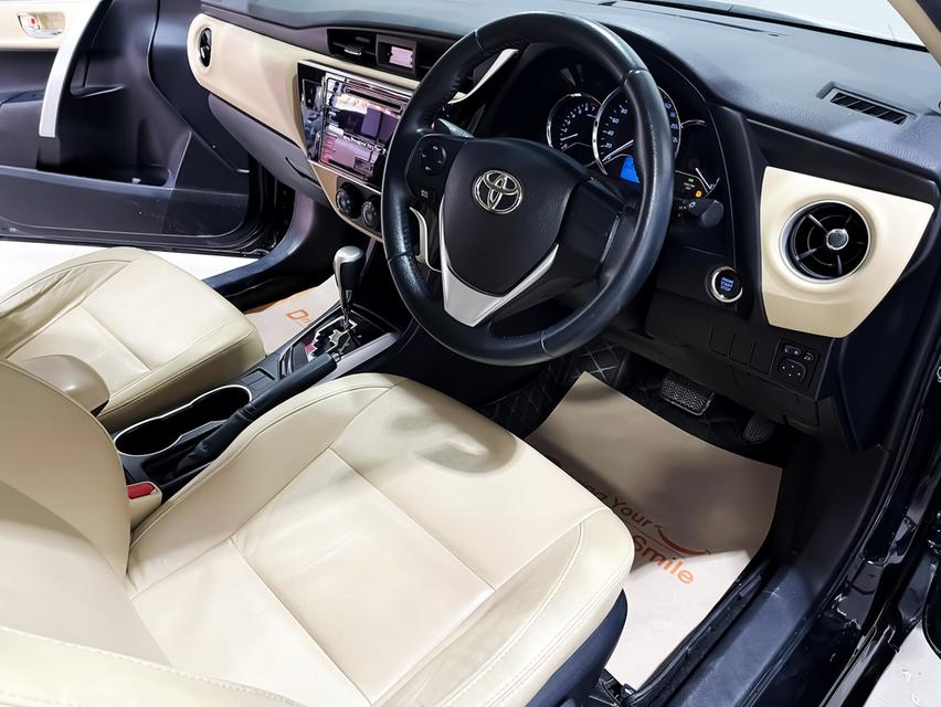 TOYOTA COROLLA ALTIS 1.6 G ปี 2019 สีดำ เกียร์ AT  ไมล์ 221,XXX 8